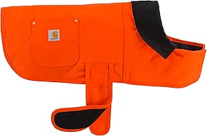 Carhartt Firm Duck Insulated Dog Chore Coat, Durable Weatherproof Jacket for Cold & Windy Weather, PFAS Free, Large - Image 1