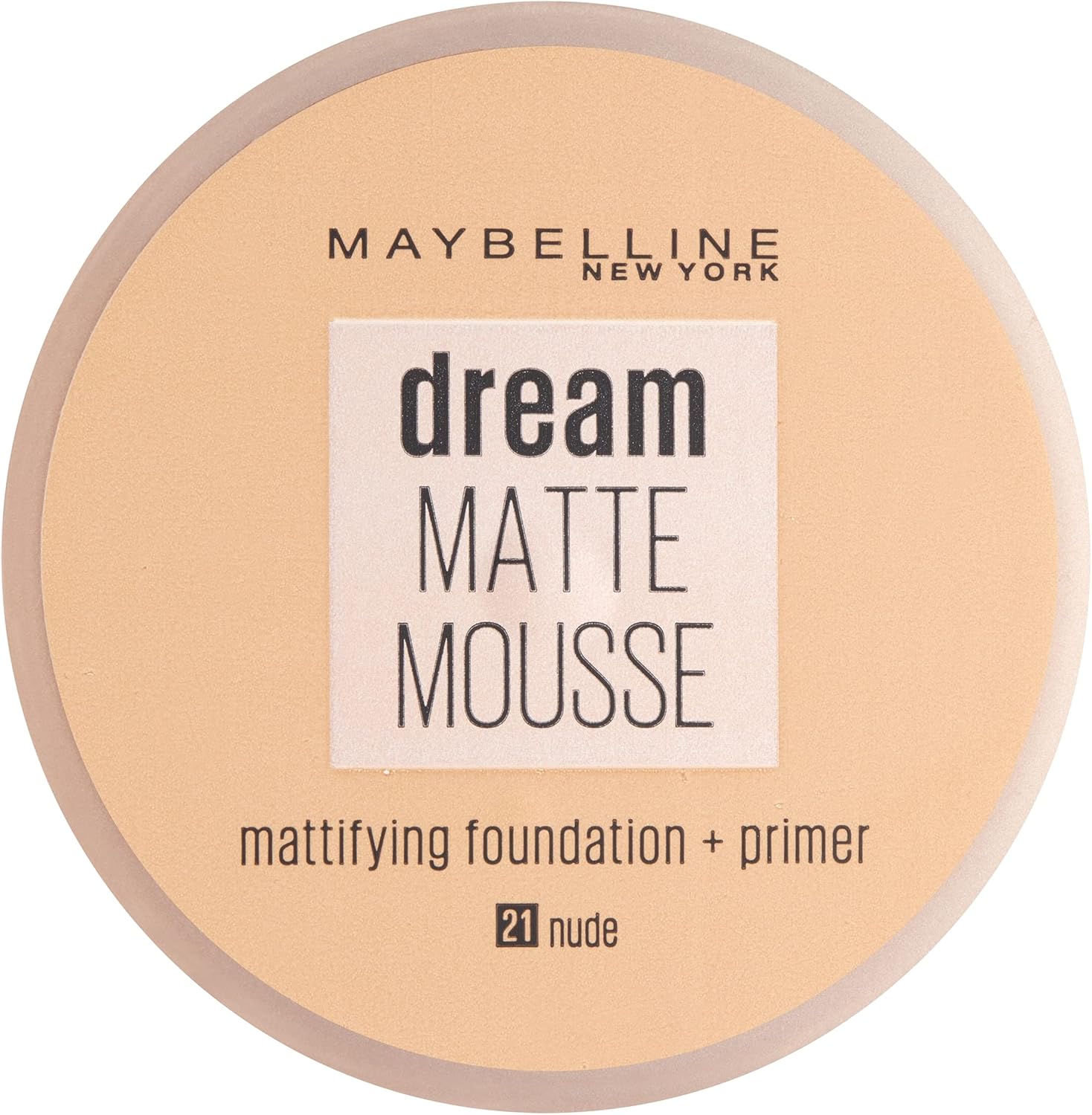 Maybelline Dream Matte Mousse Fond de Teint SPF15 21 Nude 18 ml - Image 1
