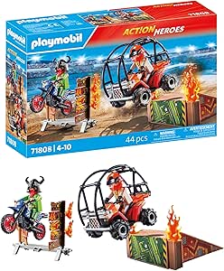 Playmobil | Stunt Show | Racing Car | Toy for Children from 4 Years | 71808 - Image 1