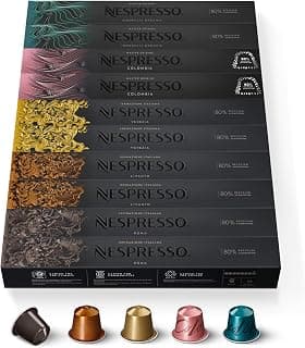 Original – Bundle 100 Coffee Capsules – Balanced Roast, Medium Intensity - 20x Roma – 20x Livanto – 20x Colombia – 20x Indonesia – 20x Venezia