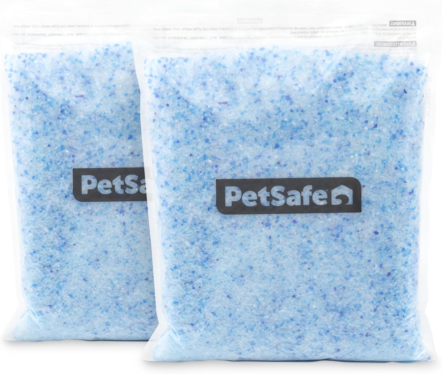 PetSafe - ScoopFree Premium Litière pour Chat Non Agglomérante en Cristal - Contrôle des Odeurs, sans Poussière - Bleu Premium, Paquet De 2 - Image 1
