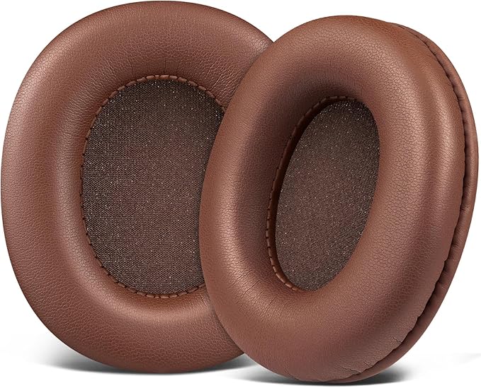 SOULWIT Foam Cushion Ear Pads for Sony MDR-7506 MDR-V6 MDR-V7 MDR-CD900ST Monitor Audio Headphones, Soft Protein Leather Earpads, High Density Foam - Image 1