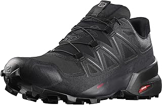 Speedcross 5 Gore-tex Men's Waterproof Trail Running Shoes, Weather Protection, Aggressive Grip, Precise Fit, Black Phantom, 36 2/3 EU - Image 1