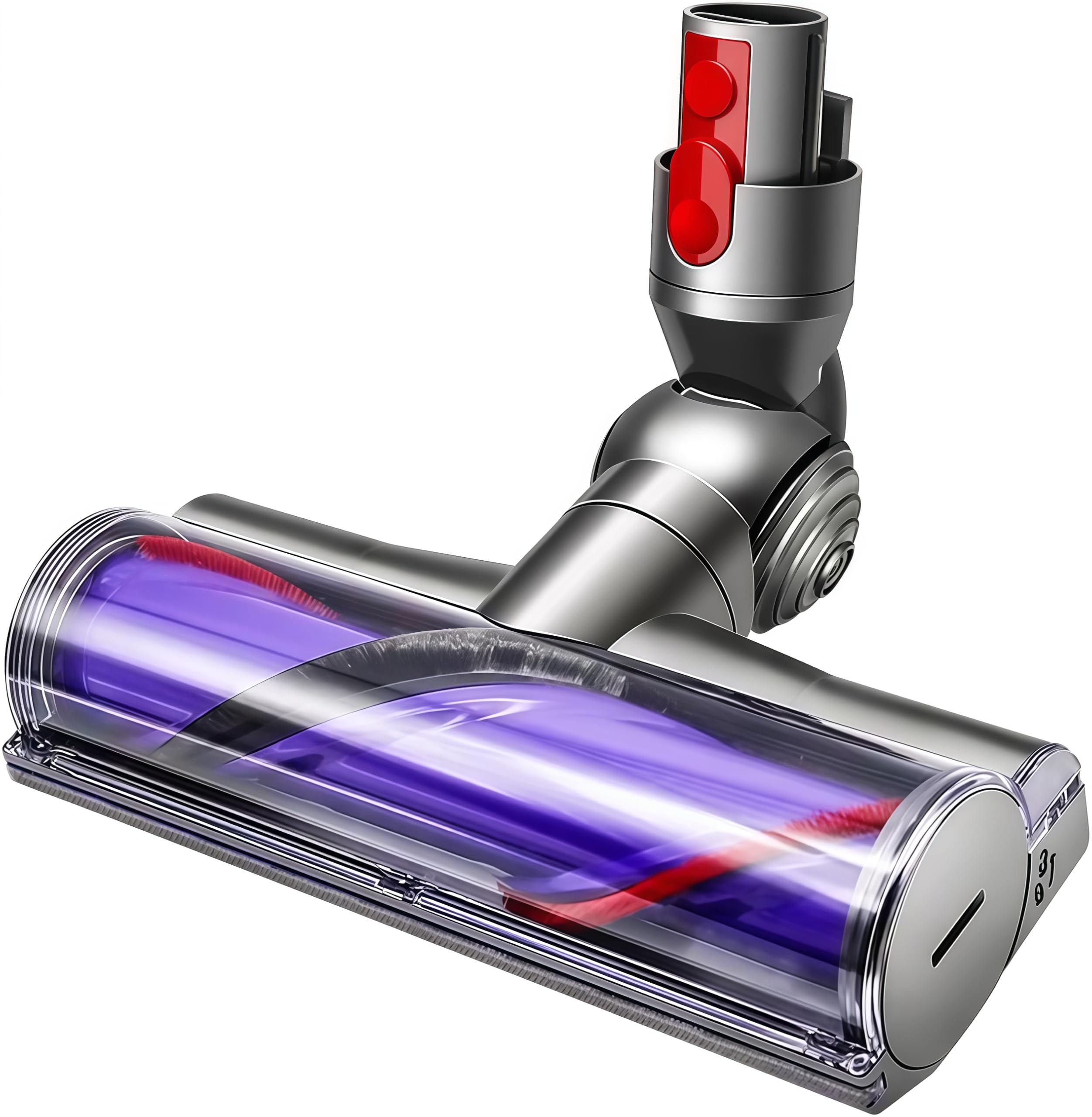 Brush Head for Dyson V7 V8 V10 V11 V15 SV10 SV11 SV12 SV14 Electric Brush Vacuum Cleaner Motorized Brush for Carpets and Hard Floors Replacement Part 967483-04 - Image 1