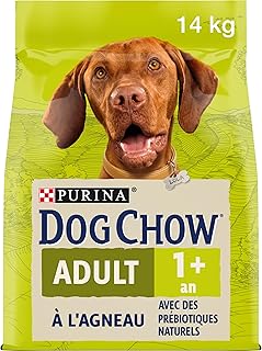 PURINA DOG CHOW | Adulte | Croquettes pour Chien de Grande Taille |Agneau | Lot de 1 | 14 kg | Sac - Image 1