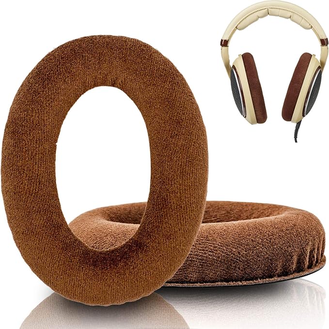 HD598 Replacement Memory Foam Ear Pads Compatible with Sennheiser HD598, HD598SE, HD598CS, HD595, HD599, HD599 SE Headphones - Image 1