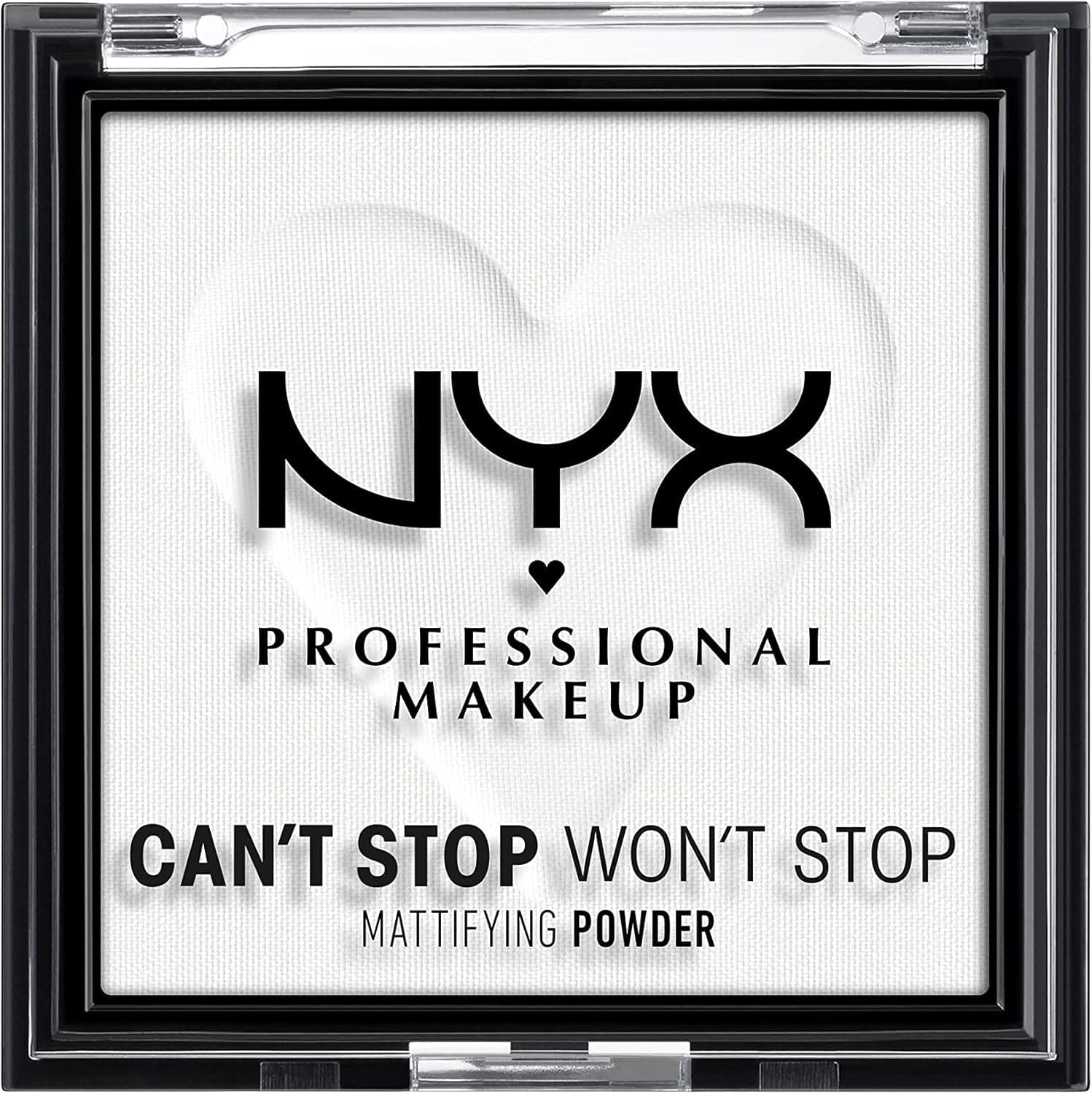 NYX Professional Makeup Poudre Matifiante Can't Stop Won't Stop Mattfying Powder, Fini Mat, Brightening Translucent
