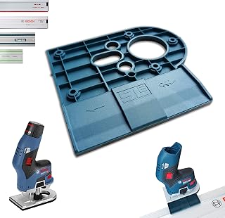 Adaptateur de rail de guidage professionnel pour Bosch GKF 12V-8 pour Makita/Bosch/Festool/Mafell Rail de guidage défonceuse affleureuse adaptateur - Image 1
