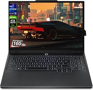 Lenovo Legion 5 Gaming Laptop, Intel Core Ultra 7-255HX, 64GB DDR5 RAM, 2TB PCIe SSD, 15.1" WQXGA Display, Nvidia GeForce RTX 5070, QWERTZ RGB 24-Zone Keyboard, Windows 11 Home - Image 1