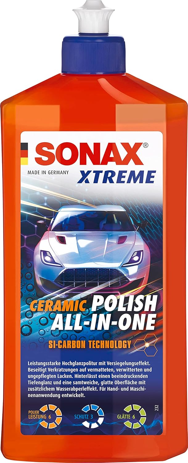 SONAX XTREME Ceramic Polish All-in-One (500 ml) polit, lisse et scelle la peinture | Réf: 02472000 - Image 1