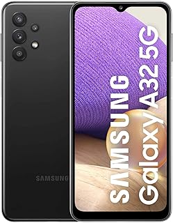 2021 Samsung Galaxy A32 5G Dual SIM, 64 Go, 4 Go RAM, Noir Génial (Reconditionné) - Image 1