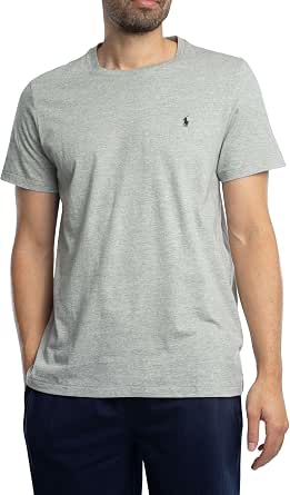 Men's Grey Ralph Lauren Polo Shirt - Image 1