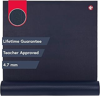 Manduka Pro Lite Tapis de yoga léger pour homme et femme, antidérapant, coussin pour soutien des articulations et stabilité, 4,7 mm d'épaisseur - Image 1
