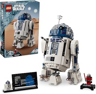 LEGO Star Wars 75379 R2-D2 - Jeu de Construction & Décoration - Figurine de Droïde avec Tête Rotative, Périscope & Outils - Minifigurine de Dark Malak - Cadeau pour Garçon dès 10 Ans ou Fans Adultes - Image 1