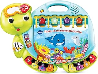VTech - Mon Super Imagier des Découvertes, Livre Interactif Enfant, Livre Musical Tortue – Contenu en Français - Image 1