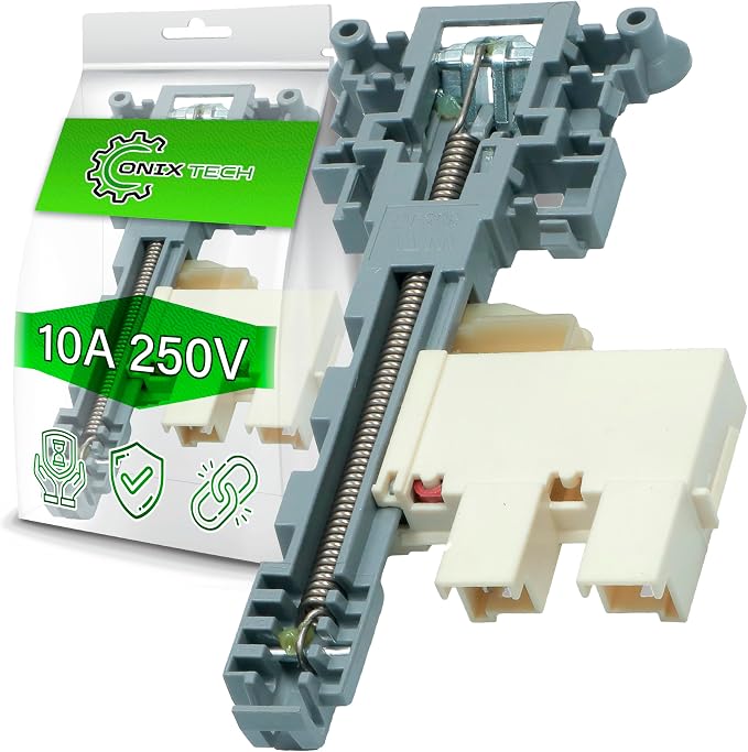 Dishwasher Door Lock 10A 250V with Original Code 690074493 697690335 697690342 697690348 for Smeg - Image 1