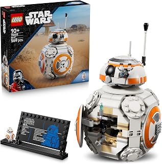 Star Wars 75452 Astromecano Droid BB-8 - Droid Figure Model - Construction Toy with Swivel Head & Wheel - Room Decoration - Gift for Boys, Girls & Fans from 10 Years - Image 1
