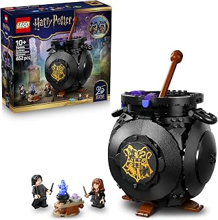 Harry Potter The Cauldron: The Hidden Potions Course - Toy - DIY Decoration for Bedroom or Office - Patronus Collector - Hermione & Rogue Minifigures - Gift for Girl or Boy 10 Years Old 76464 - Image 1