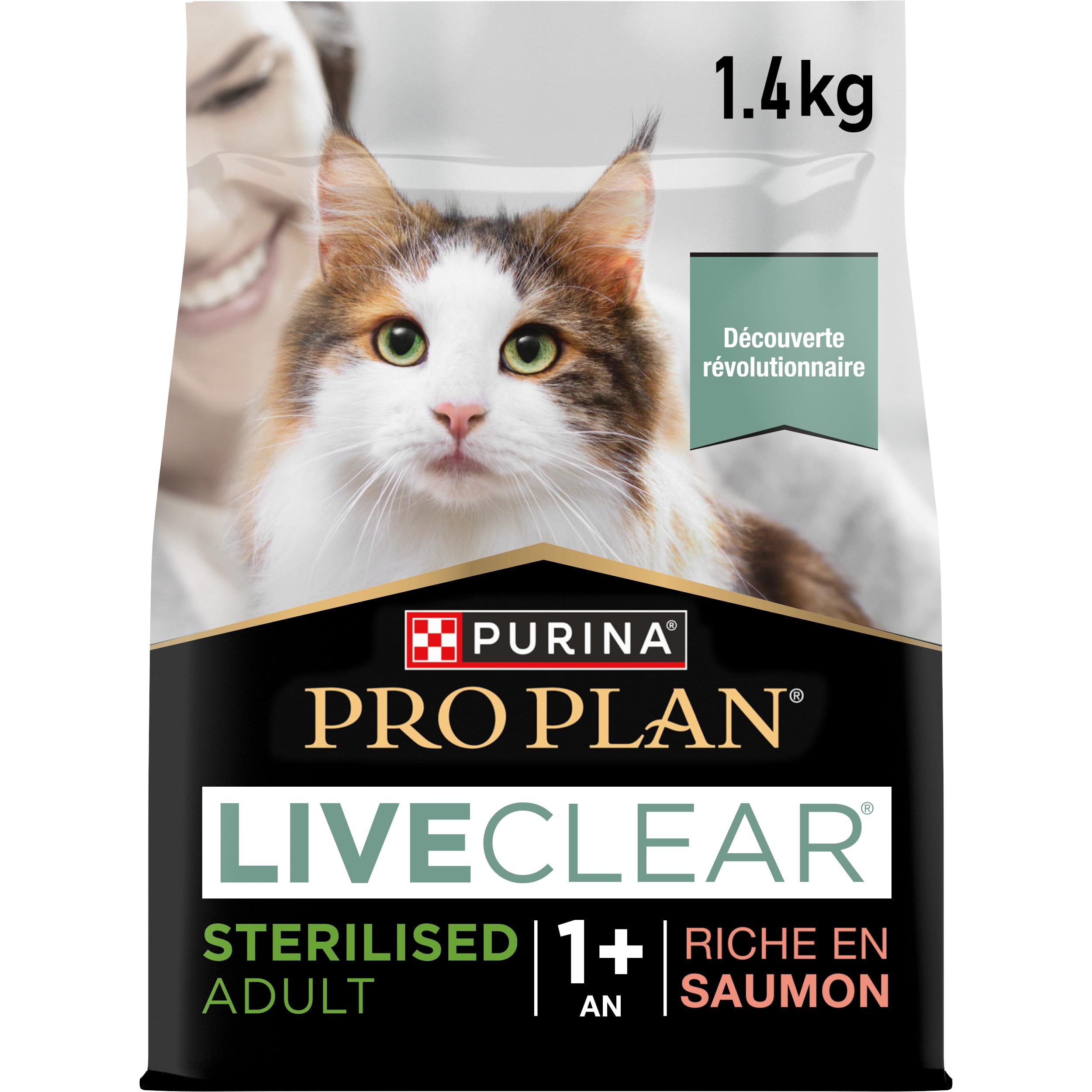 PRO PLAN LIVECLEAR Adult Sterilized Salmon 1.4 kg - Image 1
