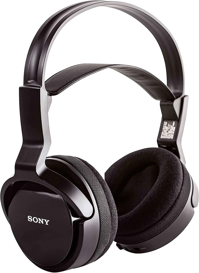 Sony MDR-RF811RK UHF Wireless TV Headset - Black - Image 1