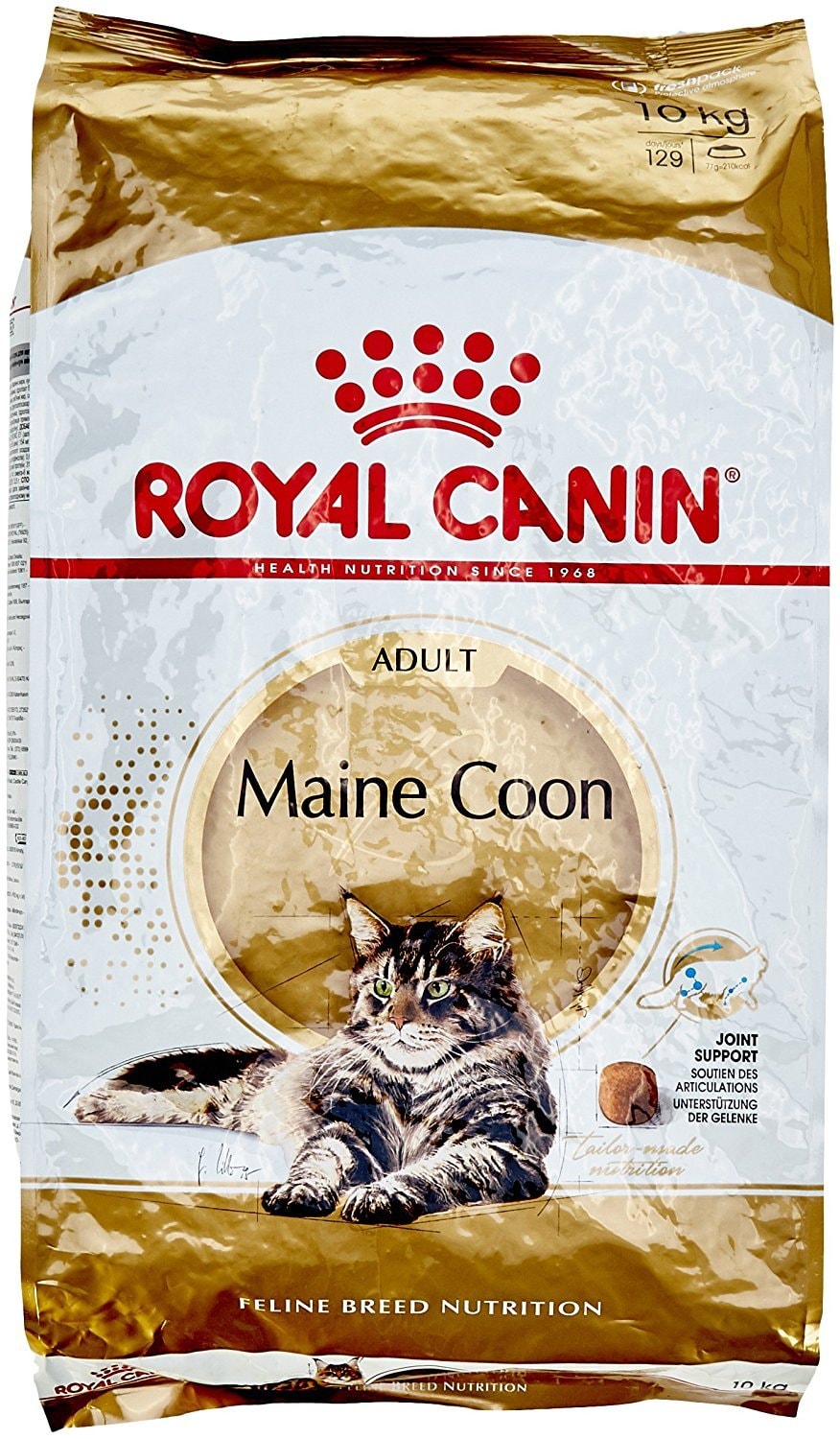 ROYAL CANIN MAINE COON ADULT 10kg Bag Premium Dry Food for Maine Coon Adult Cats. - Image 1