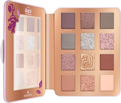Essence Cosmetics Disney Alice in Wonderland Eyeshadow Palette, Long Lasting, Highly Pigmented, Shimmering, Shimmer (16g) - Image 1