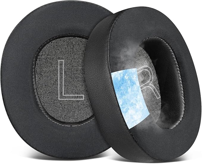 SOULWIT Cooling Gel Foam Cushion Pads for Steelseries Arctis Nova Pro Wired, Nova 1/1X/1P/3/3P/3X/4/7/7X/7P Headphones, Ear Pads with Sound Insulation Foam - Image 1
