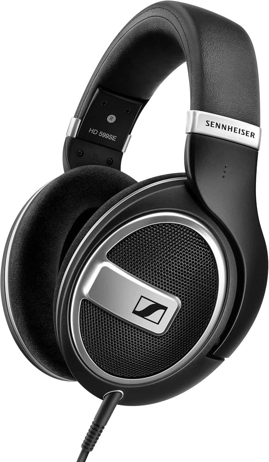 Sennheiser HD 599 SE - Casque Gaming à Dos Ouvert, Design Premium, Son Naturel et Équilibré, Confort Exceptionnel, Casque PS4 pour la Musique, le Gaming, les Études et le Travail, Noir - Image 1