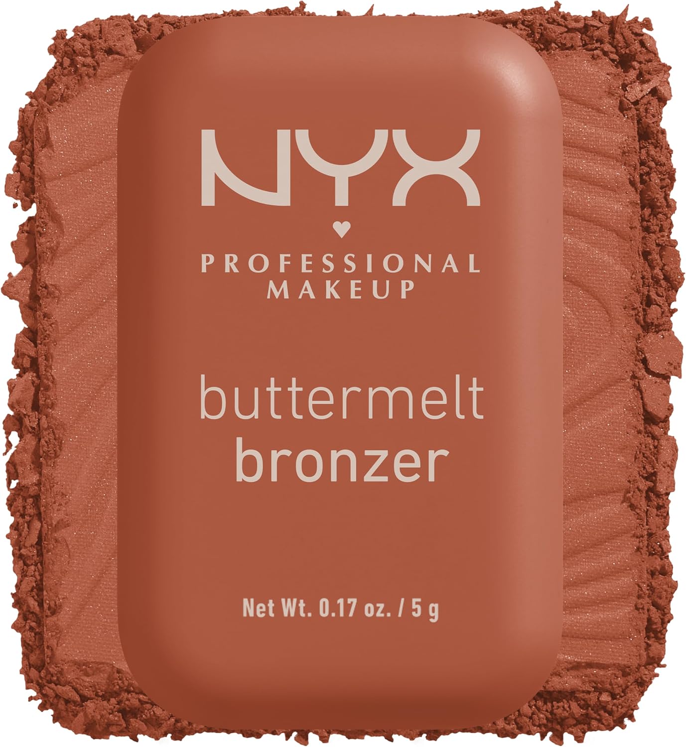 Nyx Professional Makeup - Bronzeur Poudre Compacte - Teint Hâlé Jusqu'à 12H Sans Transfert - Idéal Toutes Carnations - Formule Vegan - Buttermelt Bronzer - Teinte : Butta D Down - Image 1