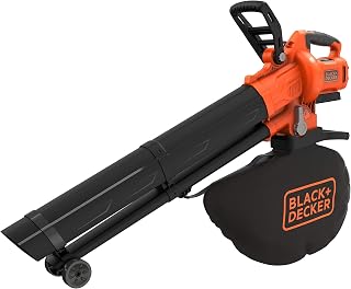 BLACK+DECKER - Aspirateur souffleur Broyeur Sans Fil 36V - Livré avec un sac de 45 L - BCBLV36B-XJ - Image 1