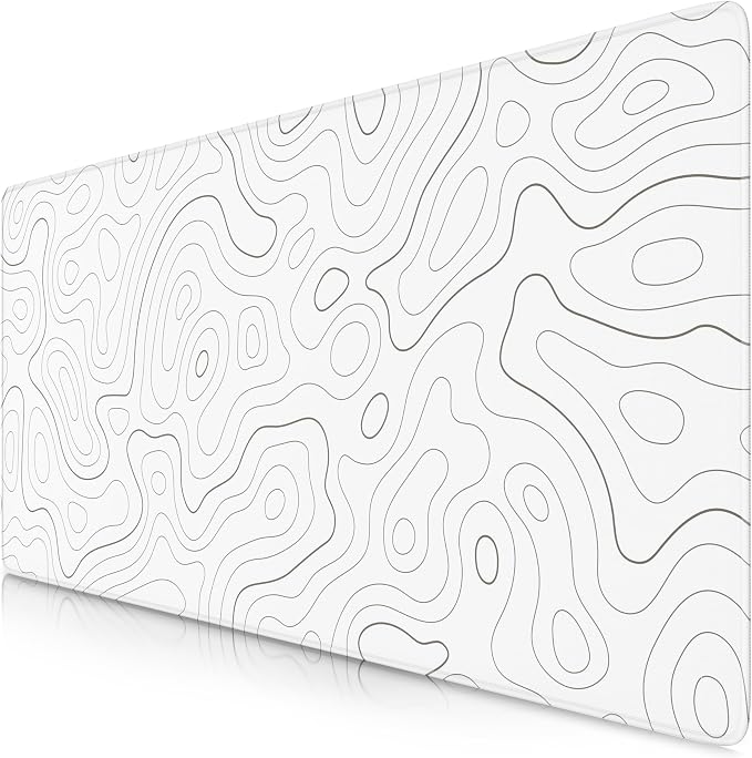 TITANWOLF XXL Gaming Mouse Pad, 900 x 400 mm, Mouse Pad Mat, Extra Large Fabric Desk Pad, Non-Slip Base, High Precision and Speed, for Roccat Razer Logitech Mouse Keyboards - Image 1