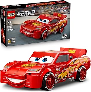 LEGO Speed Champions | Flash McQueen - Jouet Voiture de Course - Maquette Collector - Cadeau Disney pour Garçon ou Fille dès 9 Ans & Fans du Film Cars de Pixar 77255 - Image 1