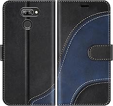 Coque pour LG K40S, Portefeuille Etui en Cuir PU, Magnétique Protection Housse Coque pour LG K40S, Noir - Image 1