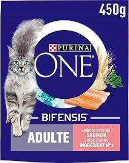 Benefits | Adult Cat | Strengthens the Immune System, Balance the Microbiome and Helps Maintain a Healthy Urinary System | Dry Food | Salmon | Bag | Pack of 10 x 450kg - Image 1