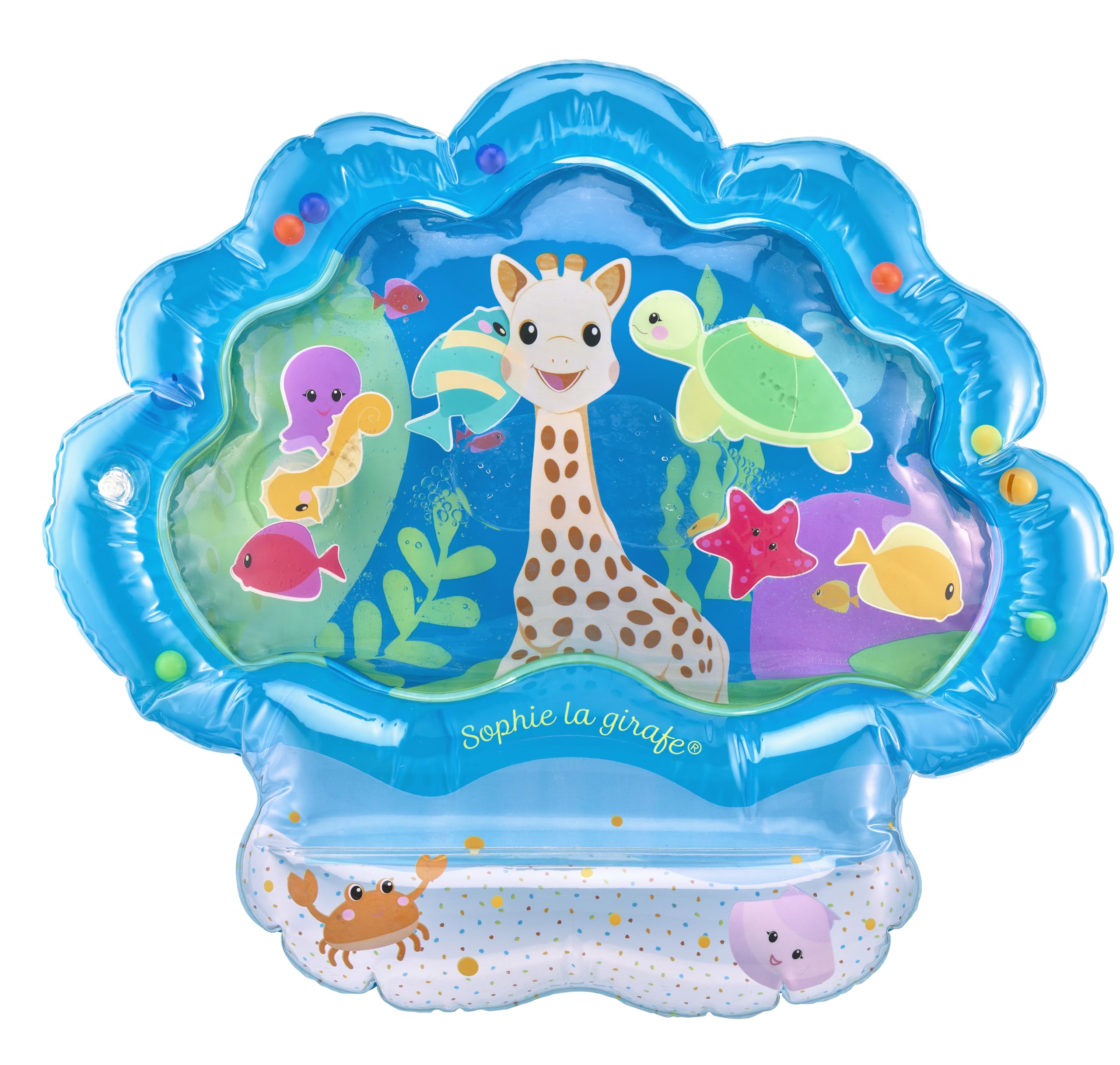 Sophie la Girafe – 6 Months+ Baby Activity and Sensory Development – 7 Floating Animals – Leak-Free, Easy to Clean – Newborn Gift Idea – Fresh Touch Collection - Image 1