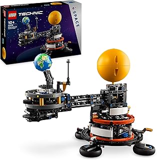 Technic Planet Earth and Moon in Orbit, Creative Building Toy, Stimulates Autonomous Play, Solar System Theme, Intergalactic Gift for Boys and Girls Age 10+ 42179 - Image 1