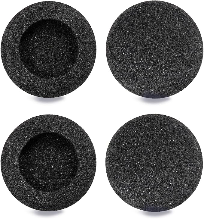 Jabra Headphone Ear Pads Replacement Ear Pads for Jabra Pro 920 930 9450 9460 Biz 1500 2400 Plantronics Blackwire 3210 3220 3320 C3225 HW261N HW510 HW520 (4Pcs) - Image 1