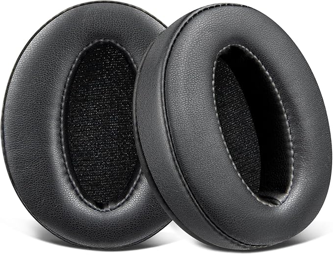 SOULWIT Foam Cushion Pads for Sennheiser HD 4.50BT/HD 4.50BTNC/HD4.50SE/HD4.40BT/HD4.30G/HD4.20S/HD458BT/HD 450/HD450BT/HD400S/HD350BT/Adapt 360(MB 360 UC) 1 x Helmet - Image 1