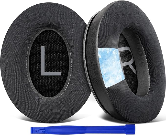 SOULWIT Gel Cooling Foam Cushion Pads for Bose QuietComfort 45 (QC45)/QuietComfort SE (QC SE)/New Quiet Comfort Wireless On-Ear Headphones, High Density Noise Foam - Image 1