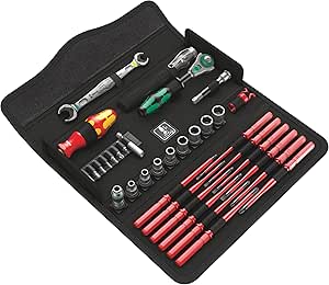 Wera 05135926001 Kraftform Kompakt W 1 Maintenance, Insulated Tool Set, 35 Pieces - Image 1