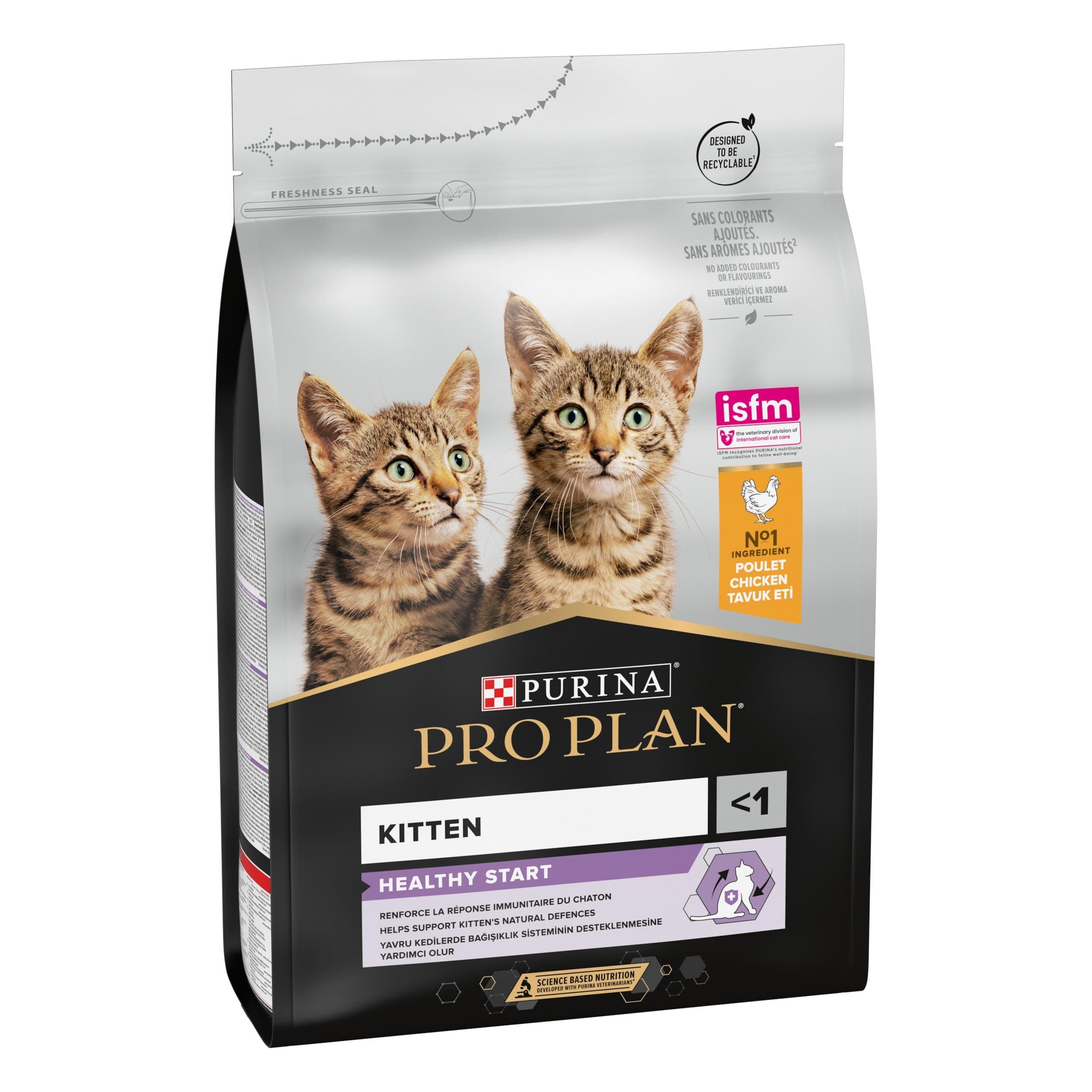 PURINA PRO PLAN | Kitten Healthy Start | Rich in Chicken | Dry Food | Kitten | 3kg Bag