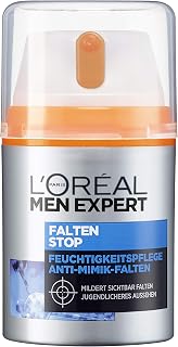 L'Oréal Men Expert Soin du visage anti-rides, hydratant anti-âge pour homme, anti-cernes, anti-rides, anti-rides, 1 x 50 ml - Image 1