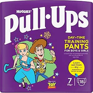 Huggies® Pull-Ups® Size 7 Unisex Training Pants x18 (x2 Packs=36 Pants) - Image 1