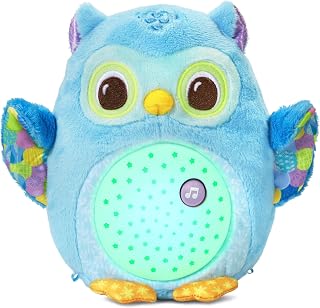My Lumi Owl Night Light, Soothing Baby Plush, Musical and Luminous Night Light, Soft Music, Lullabies, White Sounds and Sounds of Nature, Birth Gift - Image 1
