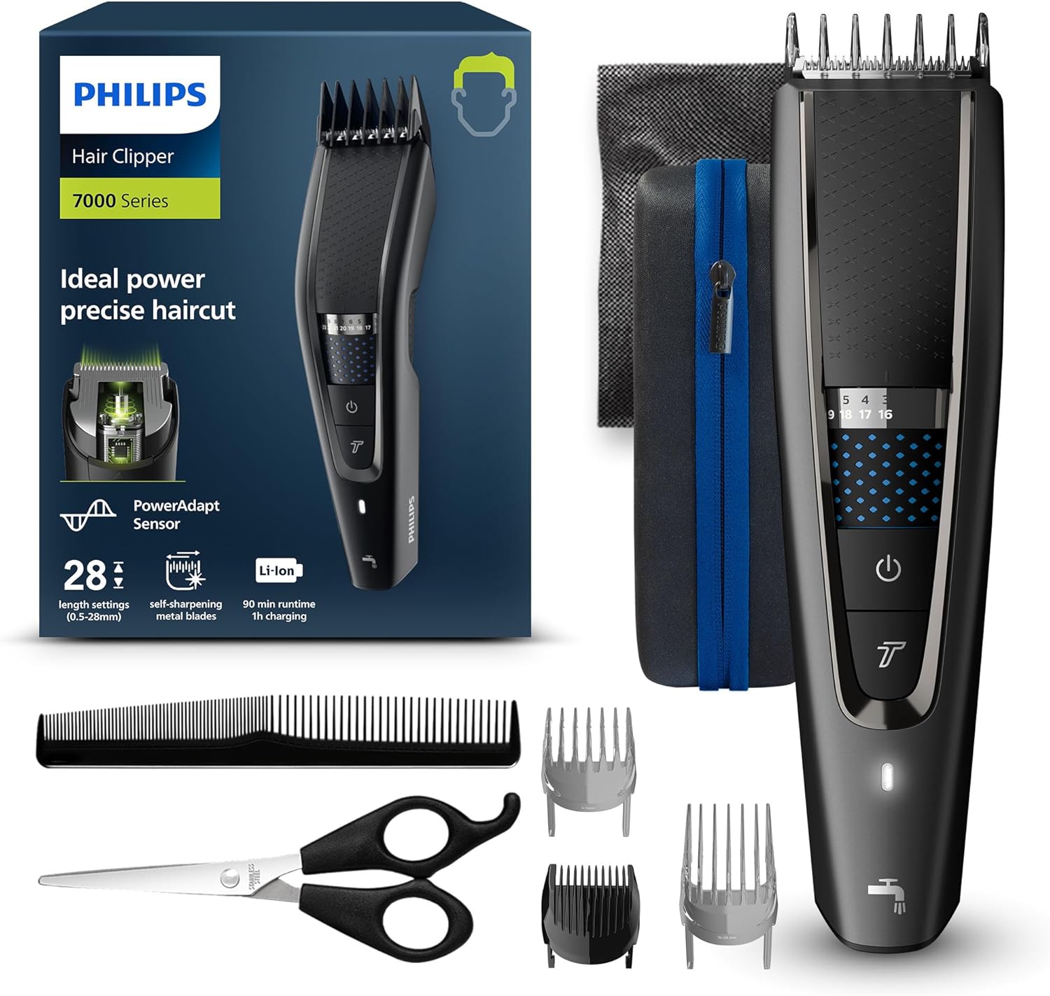 Philips 7000 Series Washable Multi-purpose Lawnmower (Model HC7650/15) - Image 1
