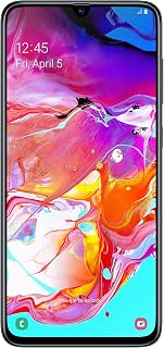 Samsung Galaxy A70 - 4G Smartphone (17 cm - 128 GB - 6 GB RAM) - Black - Other Version (Refurbished) - Image 1