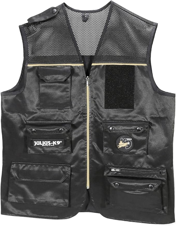 Julius-K9 Units Short Sleeveless Vest for Dog Sports, Beige, Size 5XL for Dogs, Beige Other - Image 1