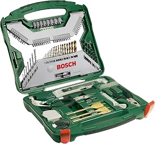 Bosch 103 pièces Ensemble de forets et de tournevis en titane X-Line (pour bois, pierre et métal, accessoires perceuses) - Image 1