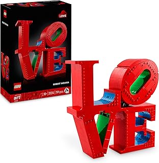 LEGO Art Love - Set de Construction pour Adulte - Décoration Romantique - Activité de Loisirs Créatifs - Idée de Cadeau pour Femme, Homme ou Adolescent.e 31214 - Image 1