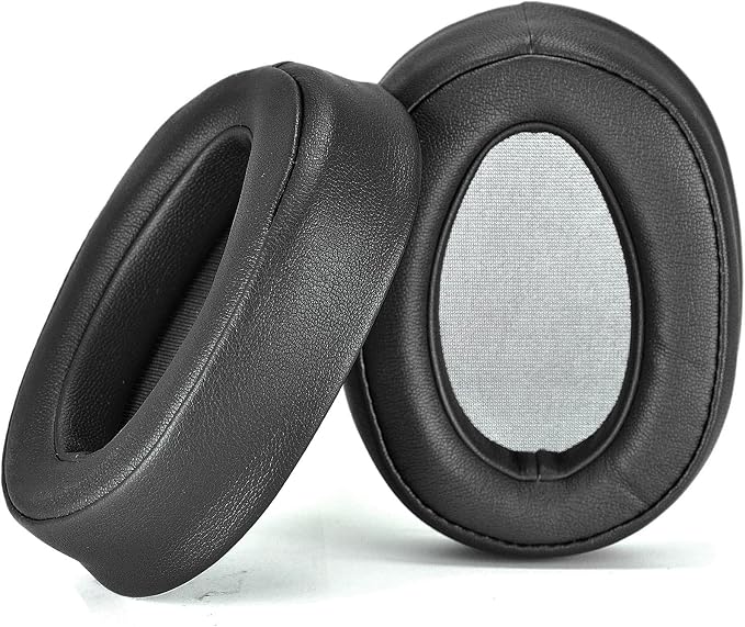 Sony WH-H900N Ear Pads Compatible with Sony MDR-100ABN Headphones Soft Memory Foam Protein Leather - Image 1